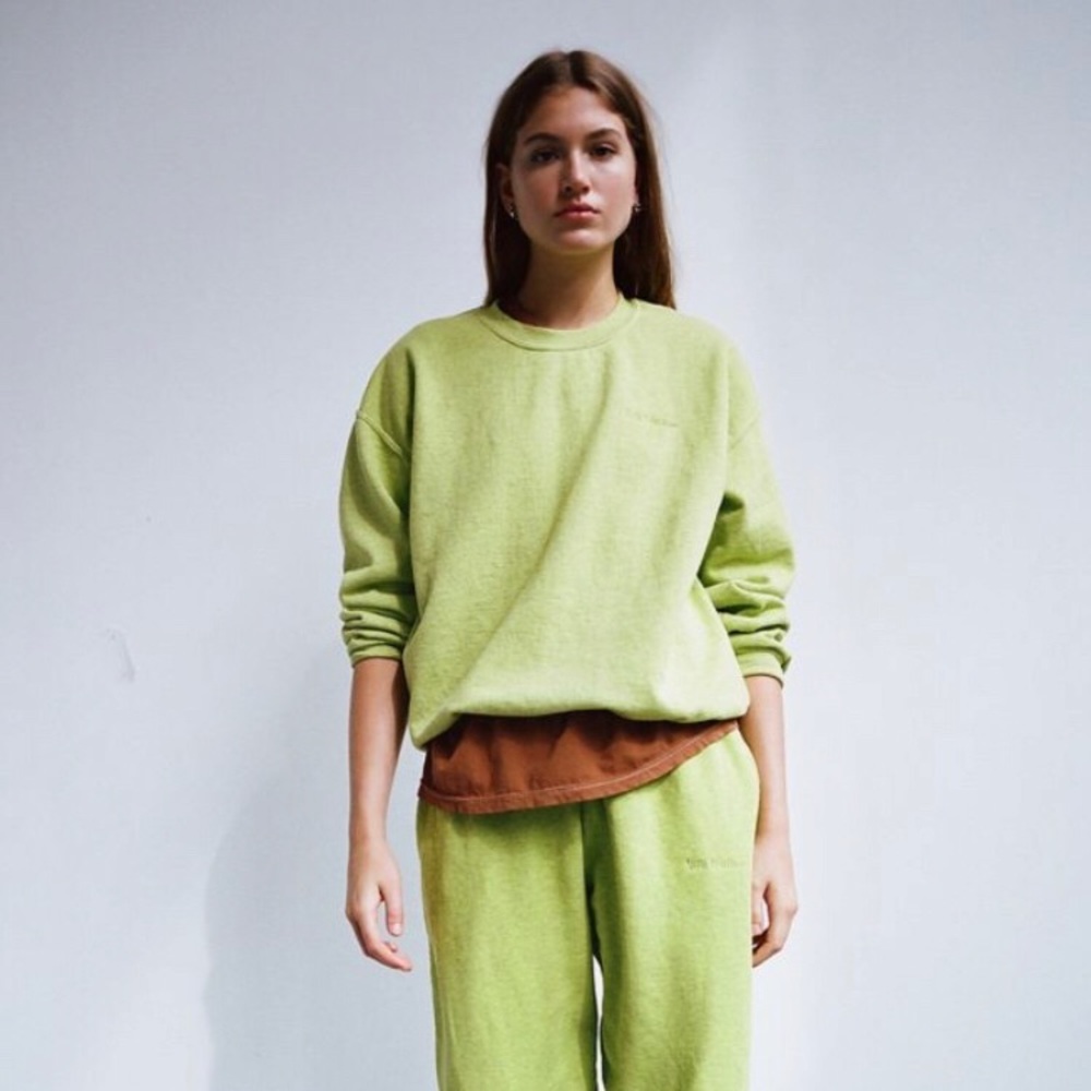 Urban Outfitters x Iets Frans Lime Sweatshirt